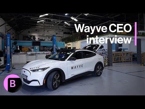 Wayve CEO on Tesla, Waymo and the Future of Self-Driving Cars