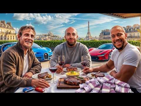 24 HEURES À PARIS AVEC RAGNAR LE BRETON, CIRYL GANE, ET PINCEMIN😨😱!! DE LA FOLIE 🫢!!