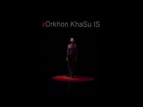 The 24/7 NARRATOR | Munkhtulga Battulga | TEDxOrkhon KhaSu IS Youth