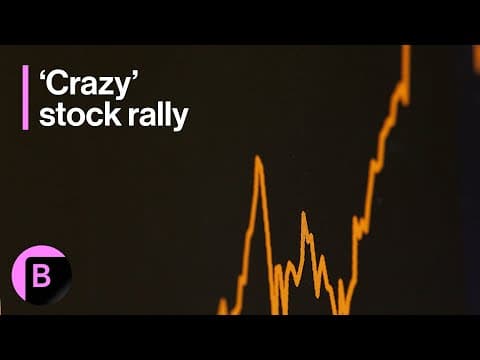 Stocks Crazy Rally Won't Tire Naturally: 3-Minutes MLIV
