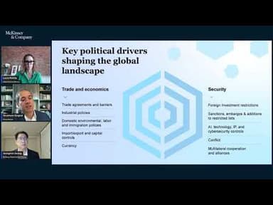 The new geometry of trade: How leaders can respond to structural shifts