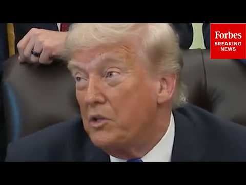'Iran Is Dying To Make A Deal': Trump Says Iran's Economy Is 'Crashing'