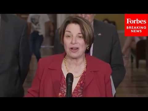 Amy Klobuchar Lists Examples Of Programs That Could Be Funded With ICE's 'Blank Check'