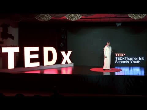 The GAT Journey: Persistence Pays Off | Fahad Fahad Nasser | TEDxThamer Intl Schools Youth