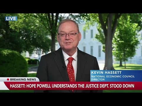 Hassett on Powell Staying at Fed, Inflation and Oil Spike