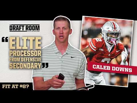 Caleb Downs Film Breakdown | The Draft Room w/ Luke McCown