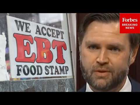 Vance Asked If He's Confident He Can Get Number Of Dead Americans Receiving Food Stamps To Zero