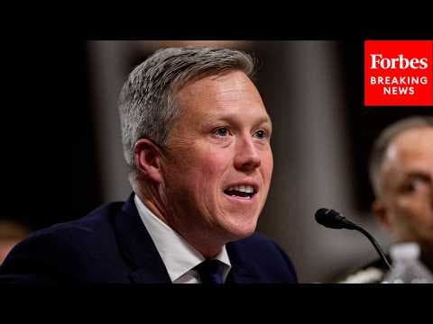 Army Secretary Daniel Driscoll Testifies Before The Senate Armed Services Committee