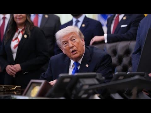 Trump Says He Is Lifting Some Scotch Tariffs