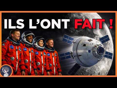 ENFIN ! Les PREMIÈRES images d'ARTEMIS 2 "AUTOUR" de la LUNE ! (NASA) - Le Journal de l'Espace