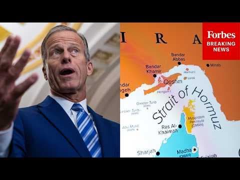 BREAKING NEWS: John Thune Grilled By Reporters On Strait Of Hormuz And The Conflict With Iran