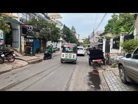 Siem Reap - LIVE Day 5 - Walk and Talk - Teach Abroad Link Below