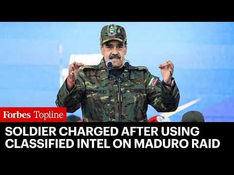Soldier Charged After Using Classified Intel On Maduro Raid To Win $400,000 On Polymarket