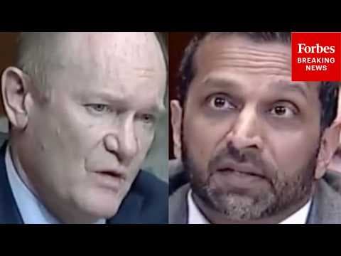 'How Much Did Your Trip Cost?': Chris Coons Confronts FBI's Patel Over Trip To Winter Olympics