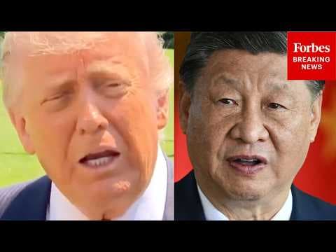 Trump Asked: 'Do You Think President Xi Could Help Contribute To A Deal With Iran?'