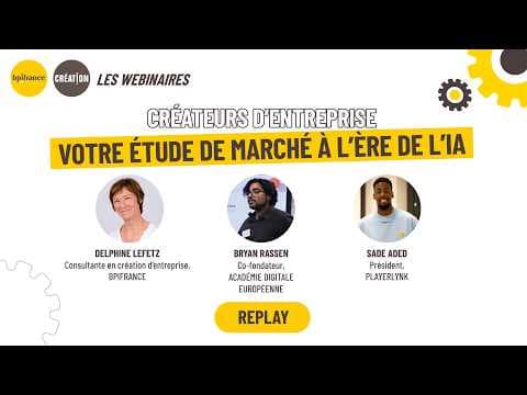 Créateurs d'entreprise : votre étude de marche à l'ère de l'IA