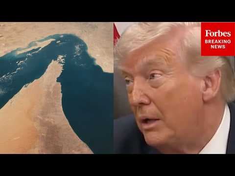 Trump Asked: 'How Long Are You Prepared To Maintain The Blockade?'