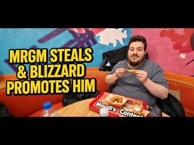 MRGM STEALS CONTENT & BLIZZARD PROMOTES HIM When will this STOP