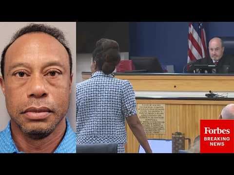 BREAKING NEWS: Court Hearing Is Held In The Tiger Woods DUI Case