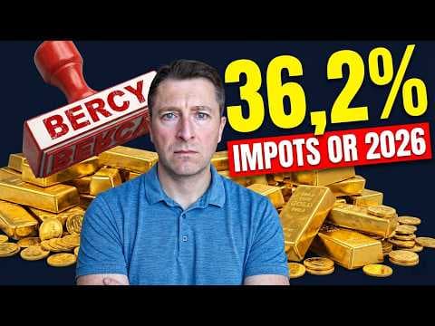 Fiscalite Or : Les 36,2% que Bercy te Prend