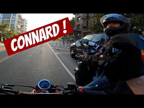 Sur Paris c'était klaxon et gros doigt