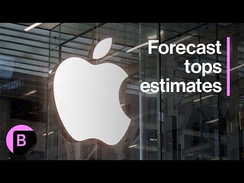 Apple Sales Forecast Beats Estimates