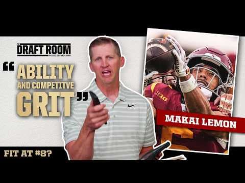 Makai Lemon Film Breakdown | The Draft Room w/ Luke McCown