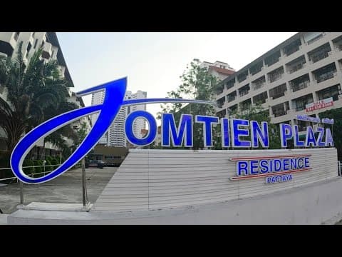 EXCELLENT LOCATION JOMTIEN PLAZA FURNISHED CONDO NEXT TO BEACH 12,000 BAHT PATTAYA REVIEW