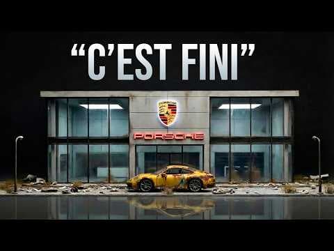 Pourquoi Porsche va très mal