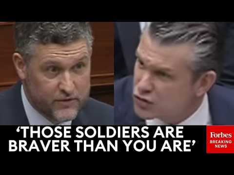 'You Need To Resign, Immediately!': Ryan And Hegseth Get Into Brutal Clash Over Iran War Casualties