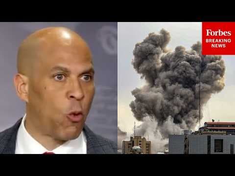'We Are In A Moment Of Moral Urgency': Cory Booker Demands War Powers Resolution To End Iran War