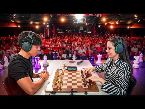 J’affronte DINA BELENKAYA en MATCH OFFICIEL devant 500 SPECTATEURS !!