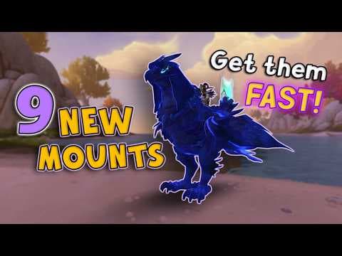All the NEW Mounts in 12.0.5 & How to Get Them!