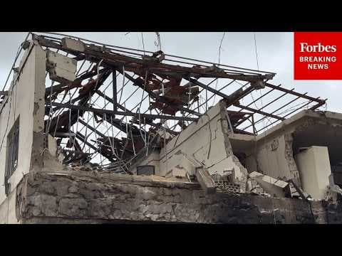 Nabatieh, Lebanon Left Turned To Rubble In Aftermath Of Airstrikes On City