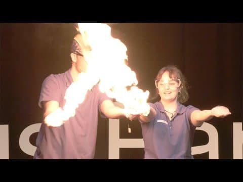 The magic of science! | Lauren and Isaac | TEDxKingsParkSalon