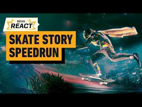 Skate Story Developer Reacts to Incredible Speedrun