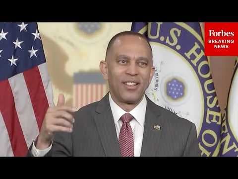 BREAKING NEWS: Hakeem Jeffries Holds Press Briefing Amidst Redistricting War