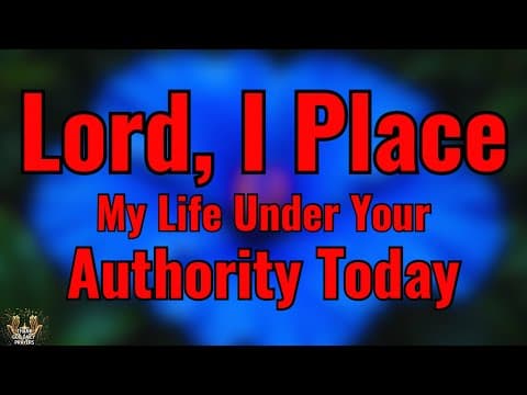 Powerful Prayer Against Negative Words Over My Life | The Lord is our refuge & fortress (Psalm 91:2)