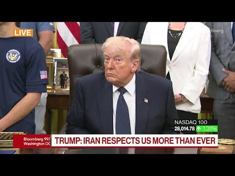 Iran Should Wave The White Flag, Surrender, Says Trump (Q&A)