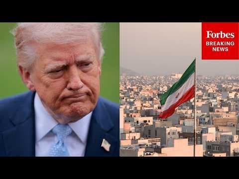 JUST IN: Trump Responds To Negative Polling About The War With Iran