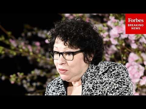 'Is That Your Position As Well?': Sonia Sotomayor Presses DOJ Official On Cancer Warning Labels