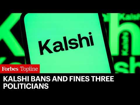 Kalshi Bans And Fines Three Politicians For Placing Bets On Their Own Races