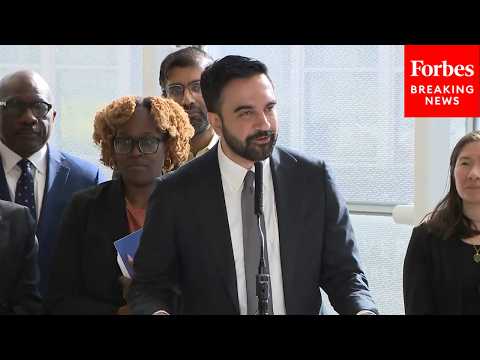JUST IN: NYC Mayor Zohran Mamdani Holds A Press Briefing On Affordability And Equity