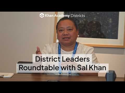 Why School Leaders Are the Key to AI & Tech Innovation | Sal Khan & District Leaders