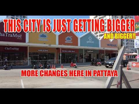 NEW SHOPPING COMPLEX ON PRATUMNAK HILL! 🌮🚶‍♂️ | Pattaya Walkabout