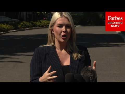 JUST IN: Karoline Leavitt Asked About Trump Not Actively Campaigning Against Virginia Referendum