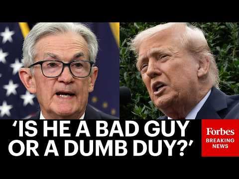 Trump Ruthlessly Mocks Fed Chair Jerome Powell After His Nom, Kevin Warsh, Advances Out Of Committee