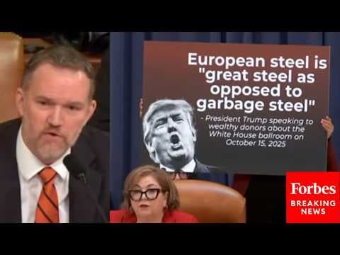 Sanchez Grills Trade Rep On Trump Accepting European Steel Donation For White House Ballroom Project