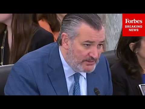 Ted Cruz Questions FTC Chair About Government Interference In College Sports