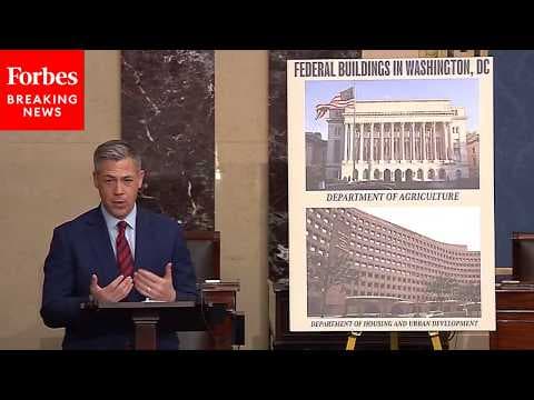 Jim Banks Touts Bill To Codify Trump's Order On Federal Architecture During Speech Against Brutalism